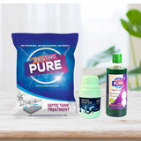 PRISTINO PURE POWDER+liquid+drain cleaner