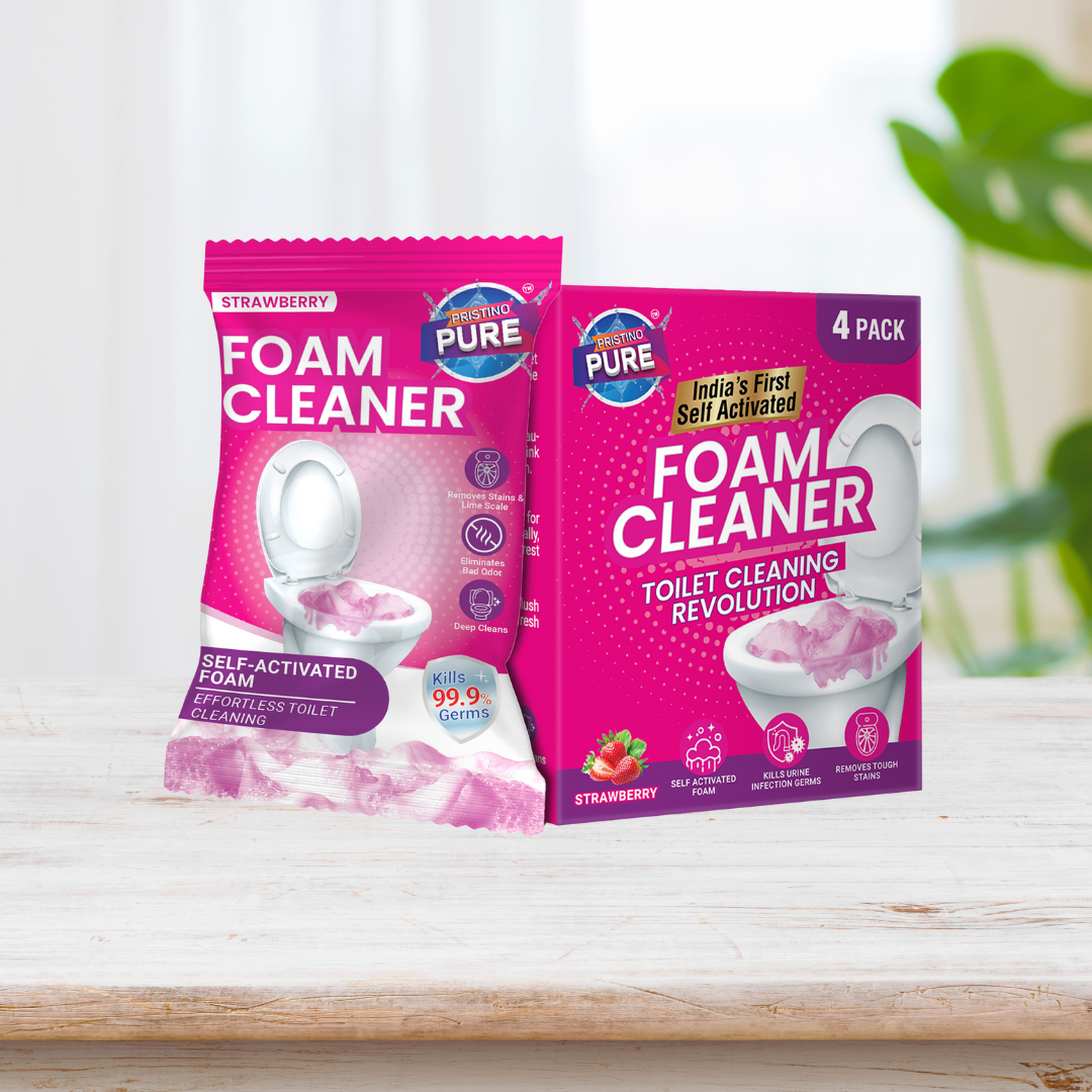 Pristino Pure Strawberry Combo – Complete Toilet & Septic Cleaning Solution