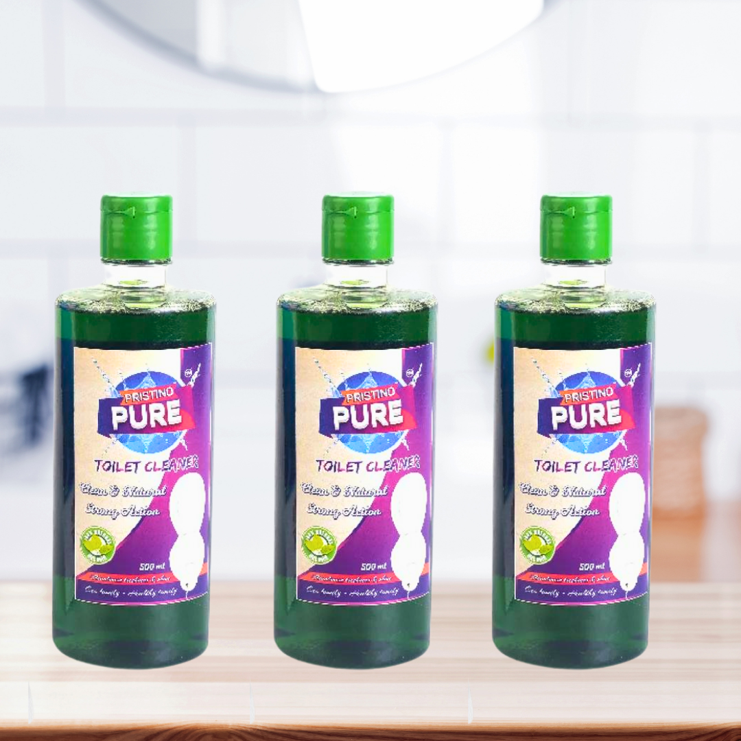 Combo 3 Organic toilet cleaner liquid